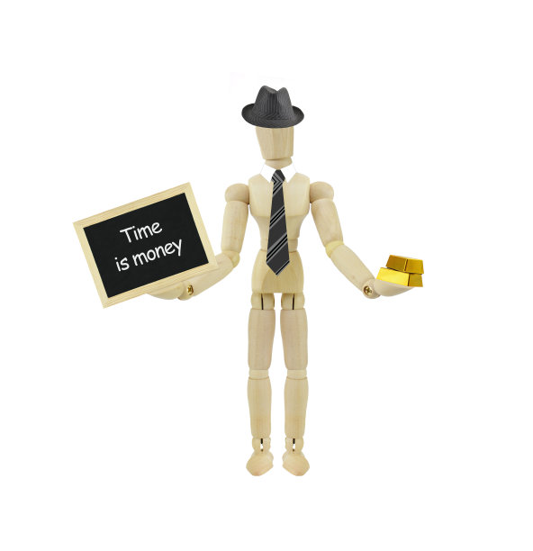 时间就是金钱商人模型图片下载
