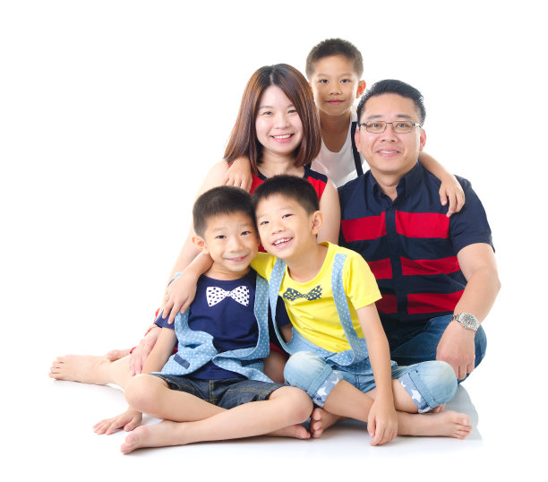 亚洲的家庭图片下载