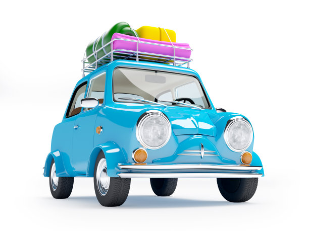 小型复古旅行车图片下载