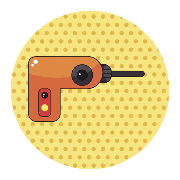 钻机的主题元素图片下载