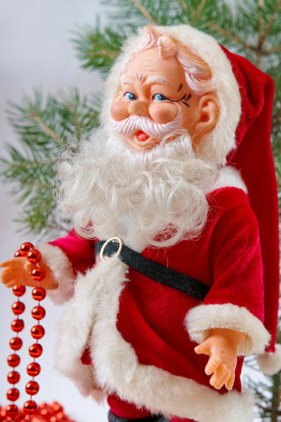 玩具圣诞老人的照片图片下载
