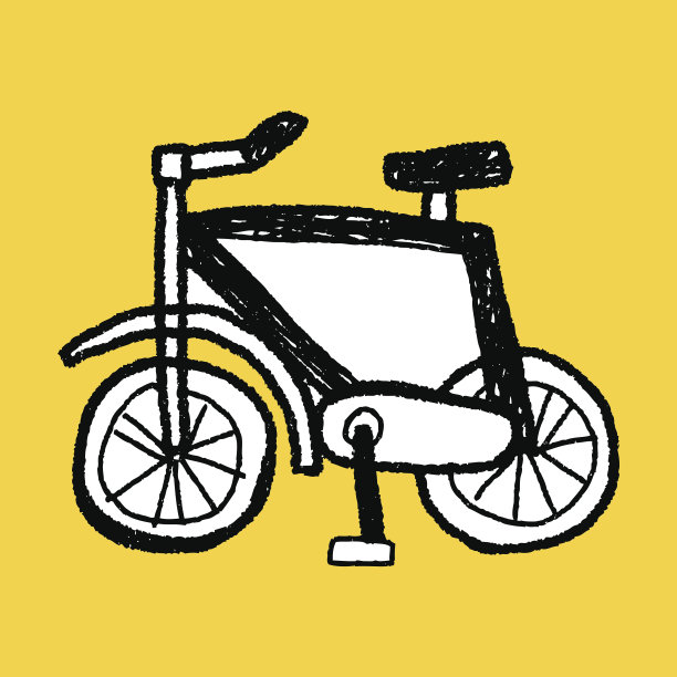 自行车涂鸦图片下载