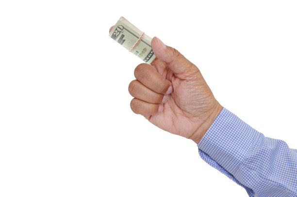 20美元钞票卷图片下载