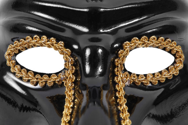 黑色面具图片下载