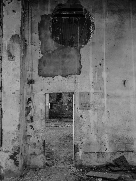 降解废弃工厂图片下载