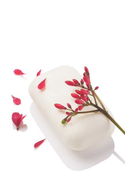 白色的肥皂图片下载