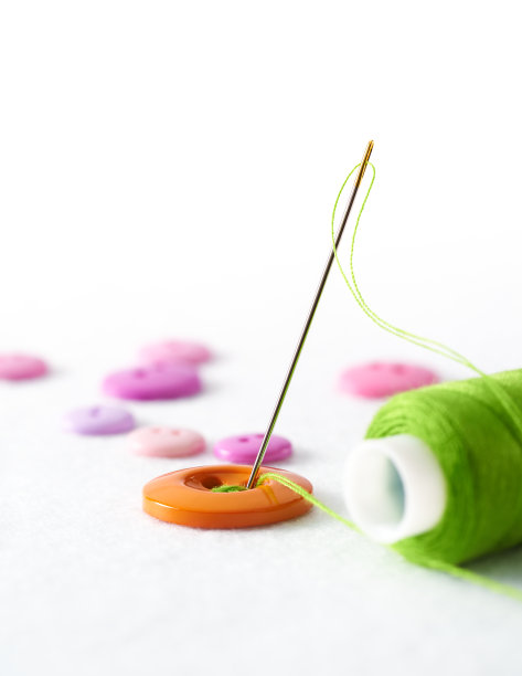 用纽扣缝针和线图片下载