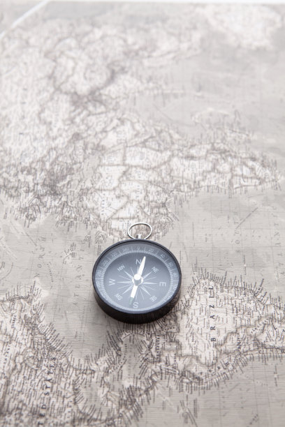 指南针为好的目的地和旅程图片下载