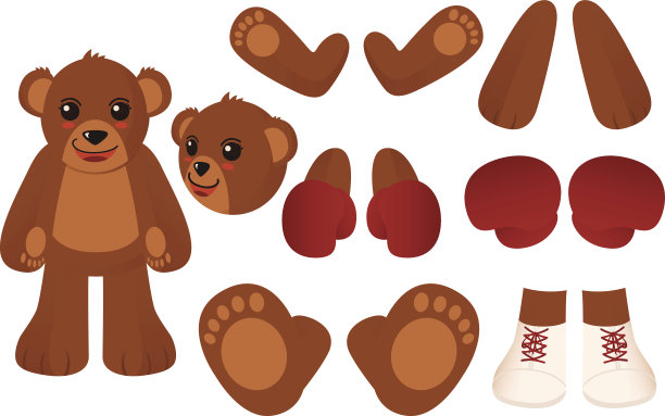 熊的性格图片下载