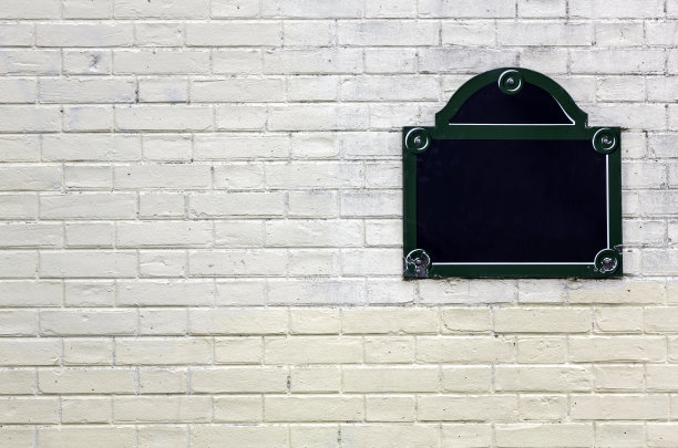 传统巴黎街道牌匾图片下载