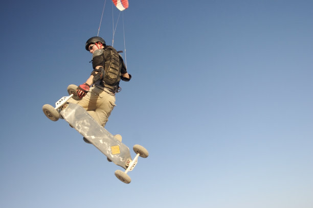 土地Kiteboarding图片下载