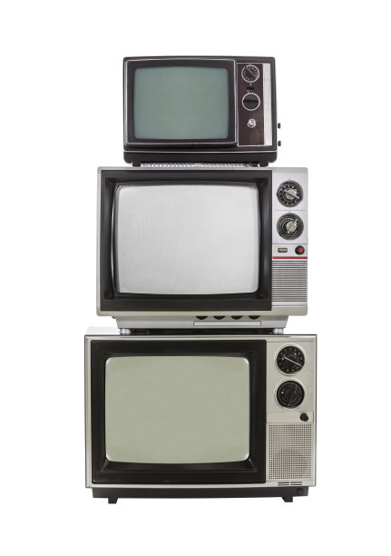 孤立的老式电视塔图片下载