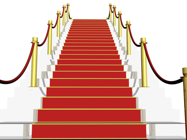 红地毯的楼梯图片下载