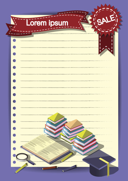 创意报告模板传单宣传册矢量纸设计模板图片下载