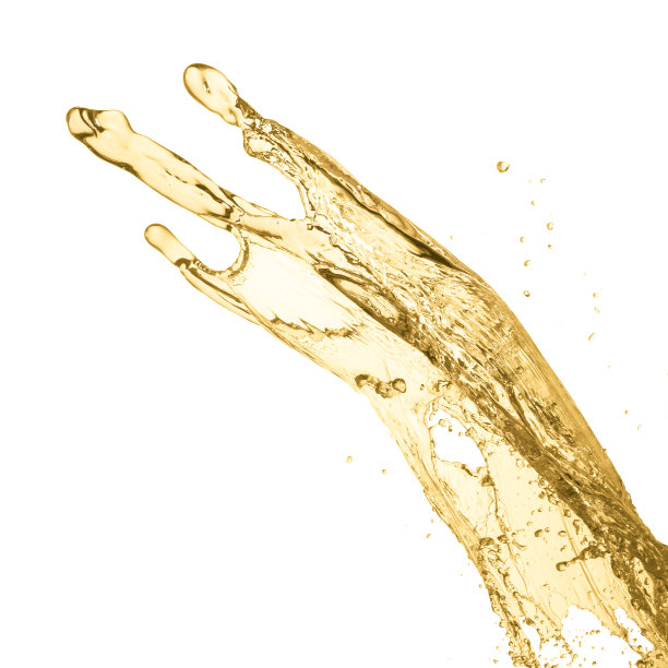 洒上白葡萄酒图片下载