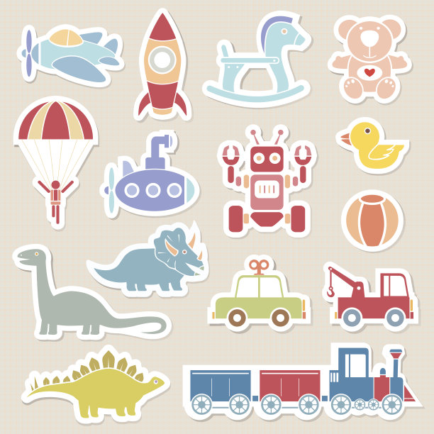 玩具图标颜色图片下载