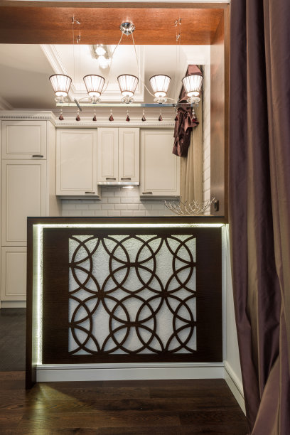 白色的厨房室内图片下载