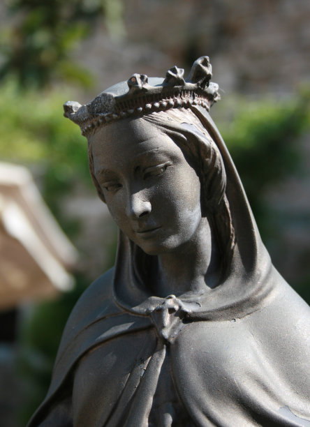 圣母玛利亚雕像图片下载