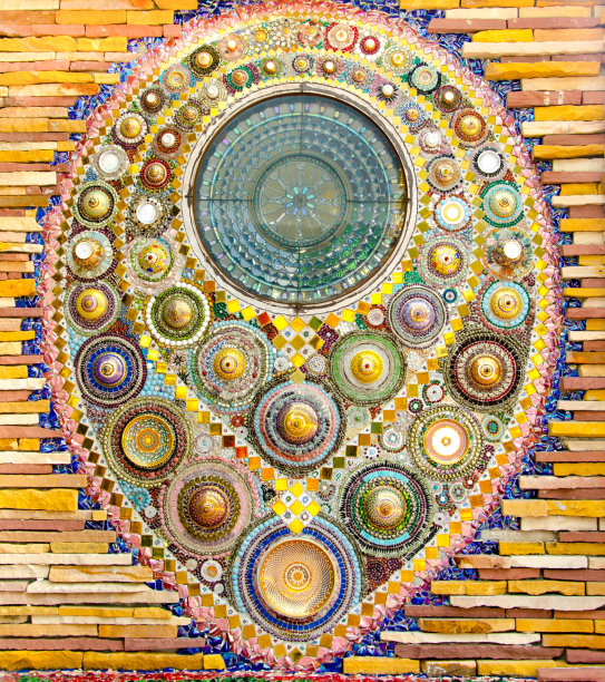 艺术瓷砖通过把碗的班加隆图片下载