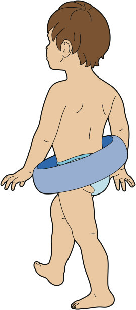 带着浮标的小孩图片下载