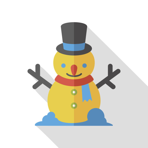 雪人平图标图片下载