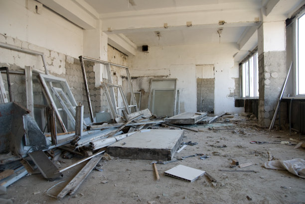 销毁废弃的办公室图片下载