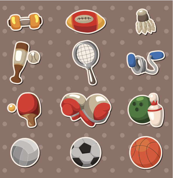 运动对象的贴纸图片下载