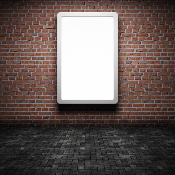 空白街头广告牌图片下载