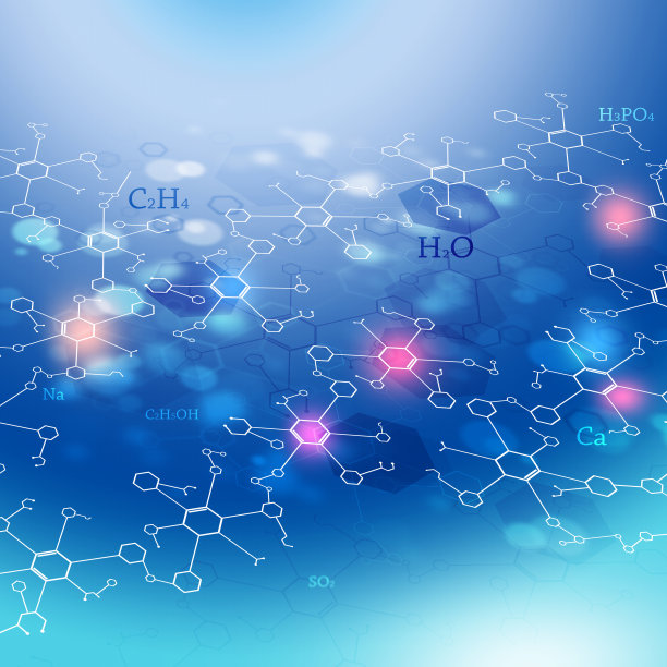 粉彩色彩中的抽象化学背景图片下载