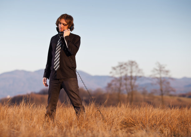 地平线的商人图片下载