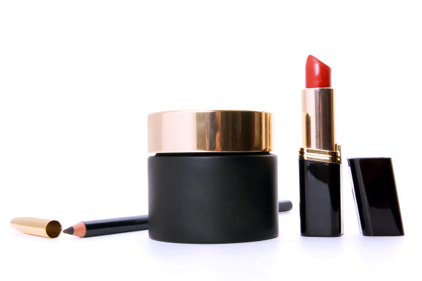 黑色化妆品集合图片下载