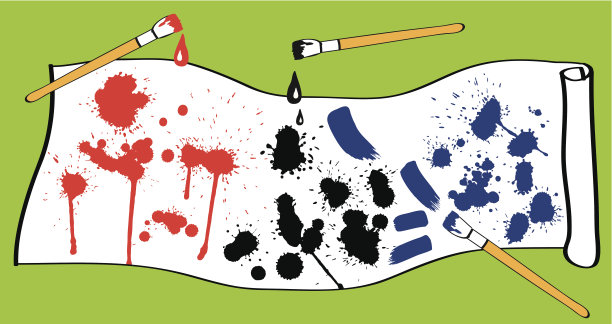 油漆污点图片下载