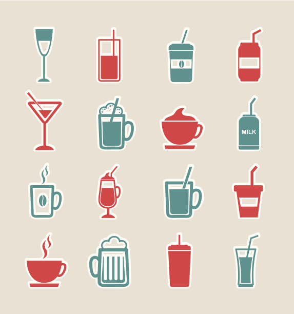 喝的图标图片下载