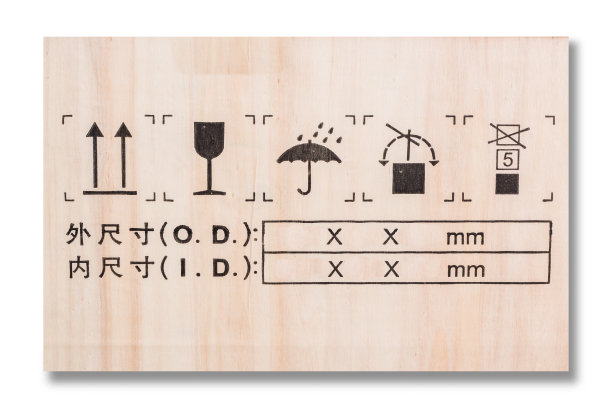 盒子上有警告标签图片下载
