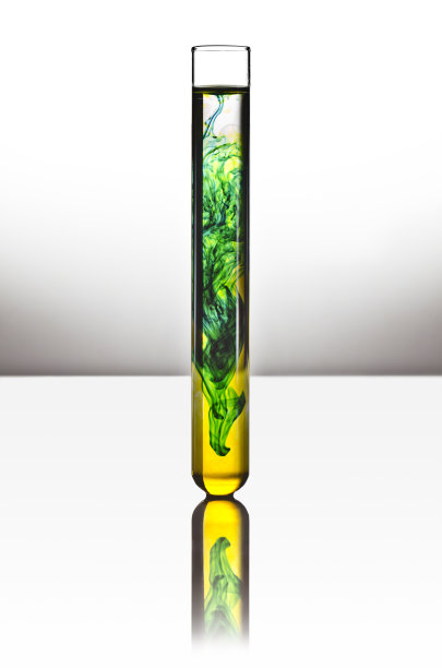 带染料的试管图片下载