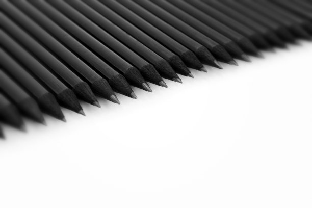 黑色铅笔背景图片下载