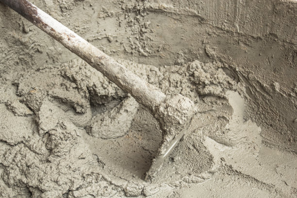 聚集体用于生产人工制品和住宅。图片下载