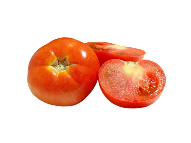 红熟tomatoes.Isolated。图片下载