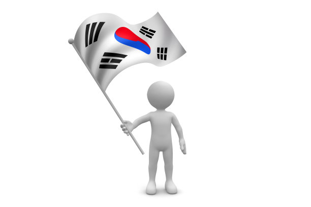 朝鲜韩国国旗图片下载