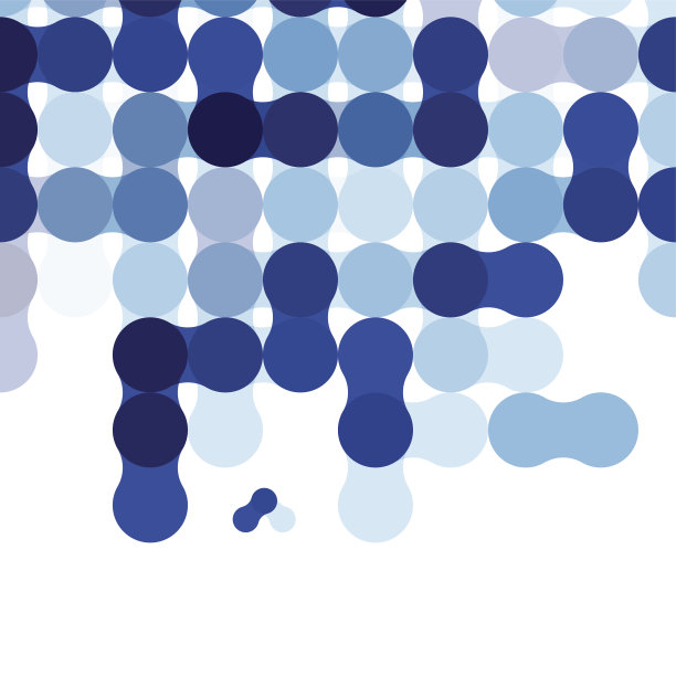 蓝色现代几何抽象背景图片下载