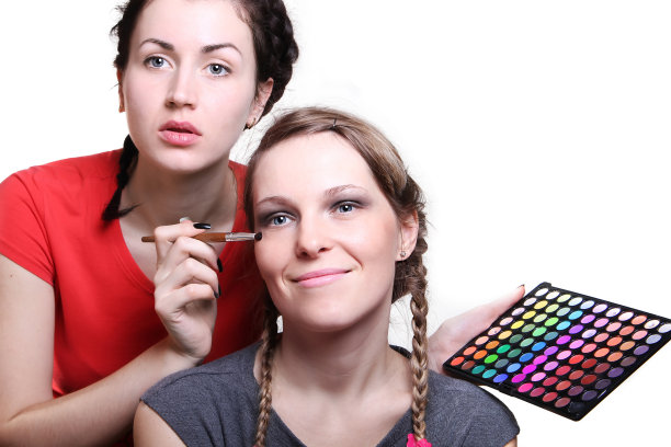 化妆造型师的选择图片下载