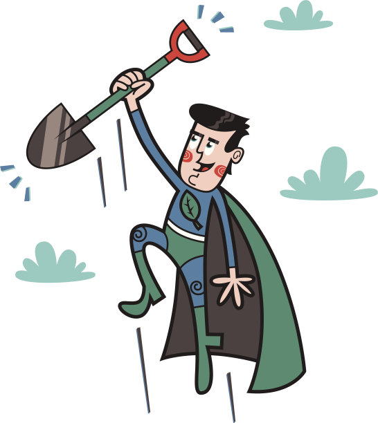 园丁的超级英雄图片下载