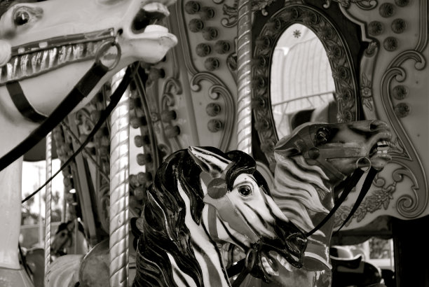 旋转木马的细节图片下载