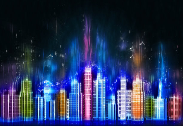 城市的夜晚图片下载