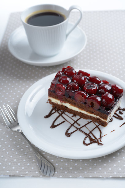 樱桃蛋糕图片下载