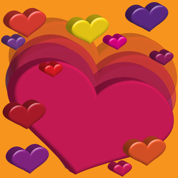 心的矢量图。图片下载