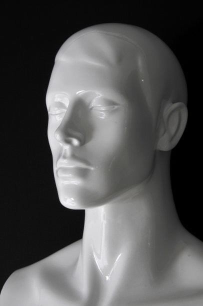 白色的人头图片下载