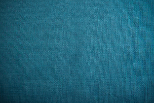 蓝色复古亚麻厨房桌布背景素材图片