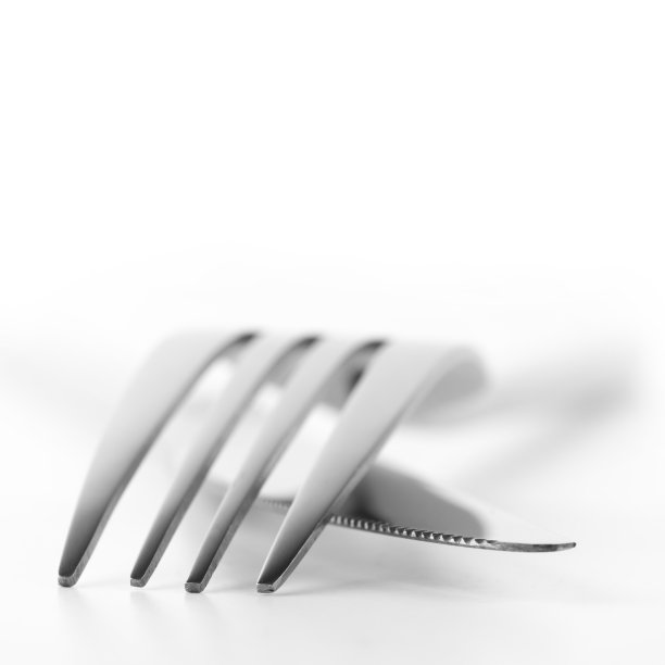 叉子和刀特写图片下载