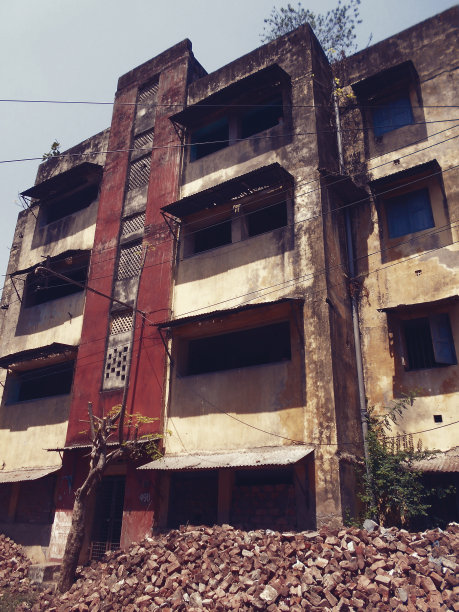 废弃的建筑图片下载